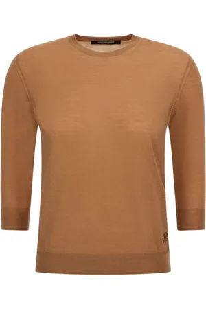 Roberto Cavalli Donna, Maglie, Marrone, M, new