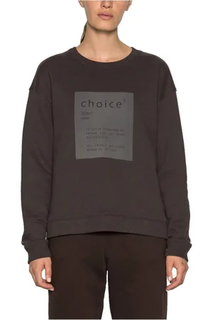 ECOALF Donna, Felpe, Marrone, S, new