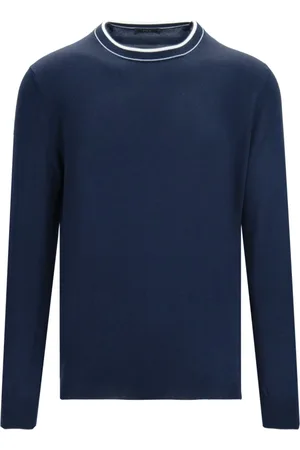 FAY Uomo, Maglie, Blu, L, new