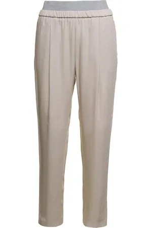 Fabiana Filippi Donna, Pantaloni, Bianco, S, new