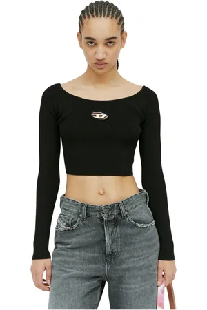 Diesel Donna, Top, Nero, L, new