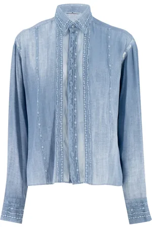 ERMANNO SCERVINO Donna, Camicette , Blu, S, new