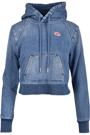 Diesel Donna, Felpe, Blu, M, new