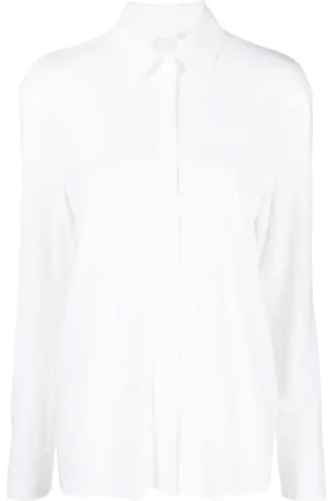 Norma Kamali Donna, Camicette , Bianco, M, new