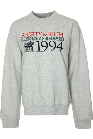 Sporty & Rich Uomo, Felpe, Grigio, L, new