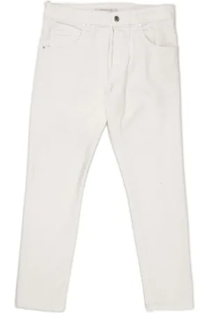 Don the Fuller Uomo, Jeans, Bianco, W35, new