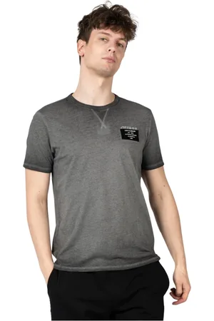 Guess Uomo, Top, Grigio, XL, new