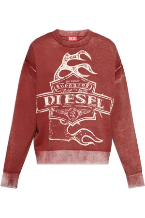 Diesel Uomo, Maglie, Rosso, S, new