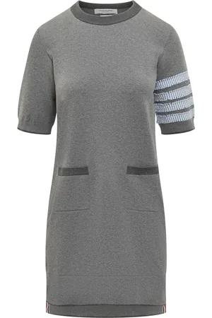 Thom Browne Donna, Abiti, Grigio, M, new