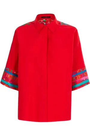Carolina Herrera Donna, Camicette , Rosso, S, new