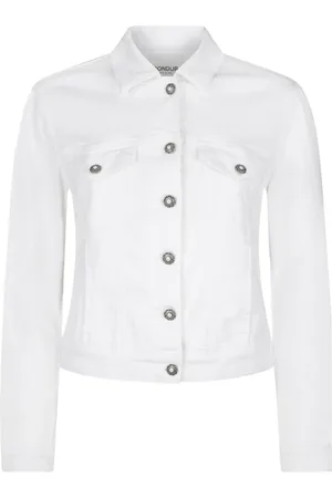 Dondup Donna, Giacche, Bianco, M, new