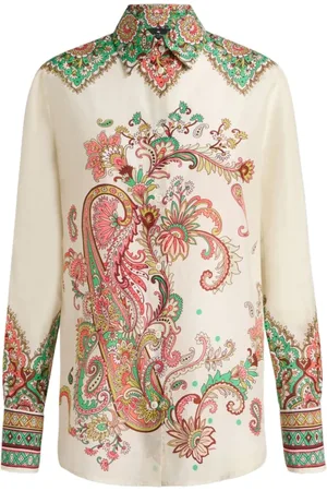Etro Donna, Camicette , Multicolore, M, new