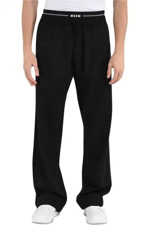 Msgm Uomo, Pantaloni, Nero, M, new