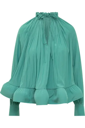 Lanvin Donna, Camicette , Verde, M, new