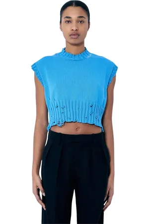 Marni Donna, Maglie, Blu, XS, new