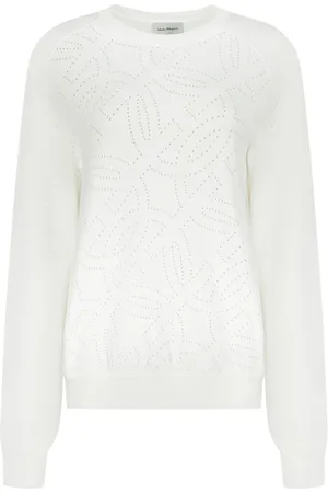 Salvatore Ferragamo Donna, Maglie, Bianco, L, new