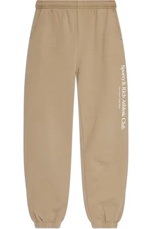 Sporty & Rich Unisex, Pantaloni, Marrone, M, new