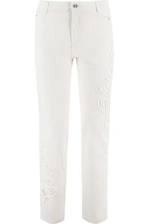 ERMANNO SCERVINO Donna, Jeans, Bianco, M, new