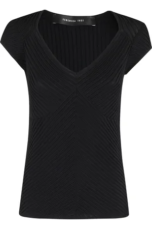 FEDERICA TOSI Donna, Top, Nero, S, new