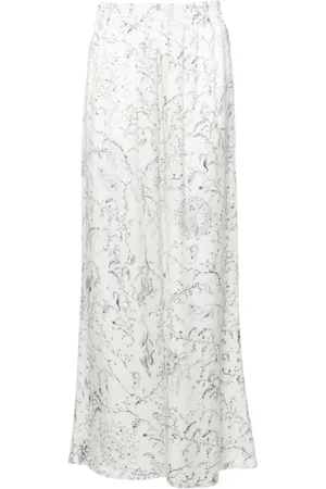 Fabiana Filippi Donna, Pantaloni, Bianco, M, new