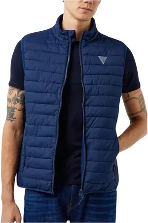 Guess Uomo, Giacche, Blu, L, new
