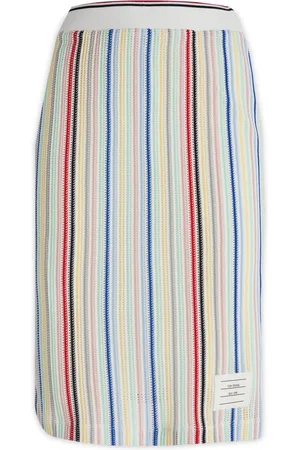 Thom Browne Donna, Gonne, Multicolore, M, new