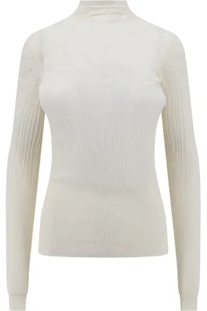 Bottega Veneta Donna, Maglie, Bianco, M, new