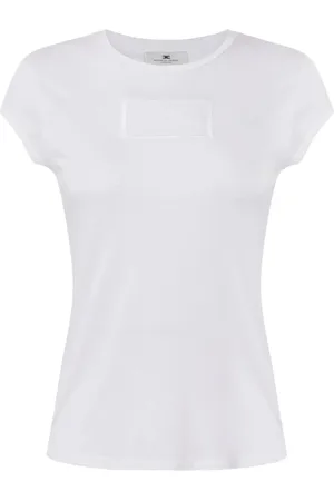 Elisabetta Franchi Donna, Top, Bianco, L, new