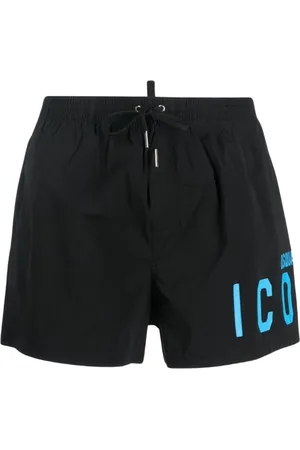 Dsquared2 Uomo, Costumi da bagno, Nero, L, new