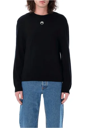 Marine Serre Uomo, Maglie, Nero, M, new