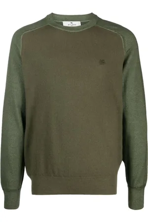 Etro Uomo, Maglie, Verde, M, new