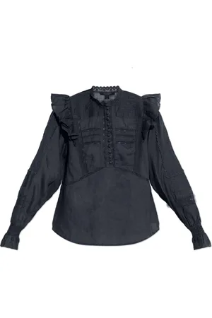 AllSaints Donna, Camicette , Blu, XS, new