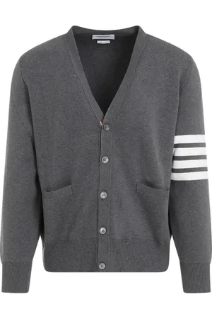 Thom Browne Uomo, Maglie, Grigio, L, new
