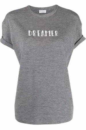 Brunello Cucinelli Donna, Top, Grigio, L, new