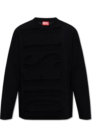 Diesel Uomo, Maglie, Nero, 2Xl, new