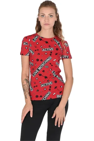 Moschino Donna, Top, Rosso, S, new