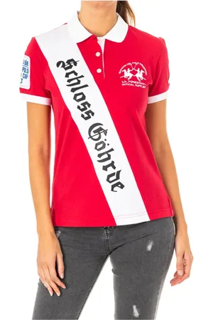 La Martina Donna, Top, Rosso, L, new