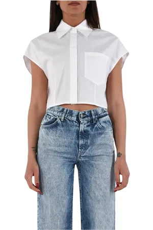 Dondup Donna, Camicette , Bianco, S, new