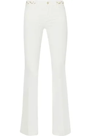 Liu Jo Donna, Pantaloni, Bianco, W27, new