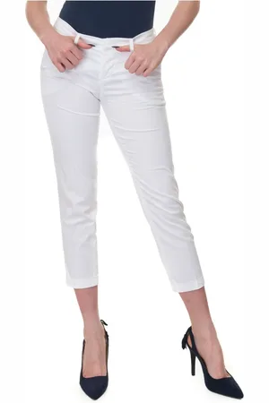 FAY Donna, Pantaloni, Bianco, W27, new
