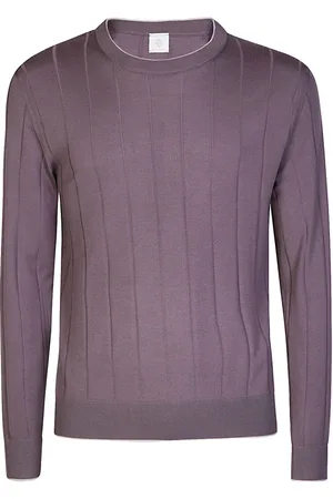 ELEVENTY Uomo, Maglie, Viola, XL, new