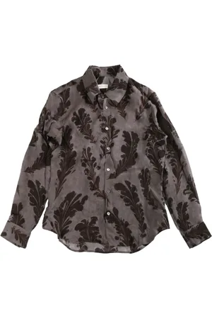 DRIES VAN NOTEN Uomo, Magliette, Grigio, L, new