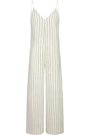 Dondup Donna, Jumpsuits, Bianco, L, new