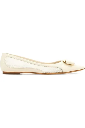 Salvatore Ferragamo Donna, Scarpe, Bianco, 37 1/2 EU, new
