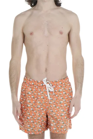 sun68 Uomo, Costumi da bagno, Arancione, S, new