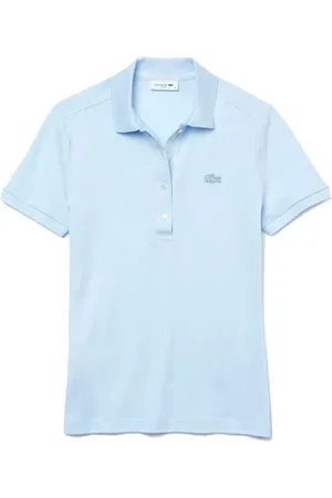 Lacoste Donna, Top, Blu, 3Xs, new