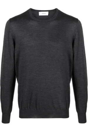 LARDINI Uomo, Maglie, Grigio, L, new