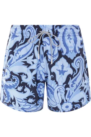 Etro Uomo, Costumi da bagno, Blu, 3Xl, new
