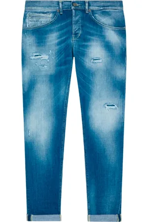 Dondup Uomo, Jeans, Blu, W33, new