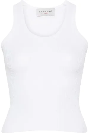 ERMANNO SCERVINO Donna, Top, Bianco, S, new